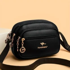 Stylish Women's Crossbody Multi-pocket Soft Leather Handbags