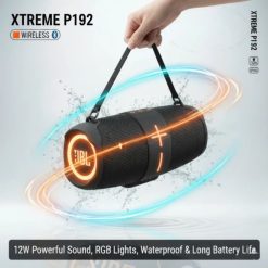 JBL XTREME P192 Speaker High Bass,RGB Light,IPX6 Waterproof(12H Playtime)