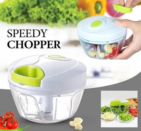 Manual Food Chopper, Compact & Powerful Hand Held Vegetable